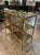 Metal Pair Jansen Manner Brass and Glass Side Tables For Sale - Image 7 of 7