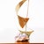 Unique Geode Sailboat sculpture by unknown artist. This piece is constructed in a better quality than we've seen on any...