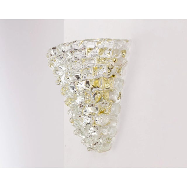 One-of-a-kind pieces! A unique opportunity to decorate your home with a fine piece of Italian design. Wall sconce in pure...
