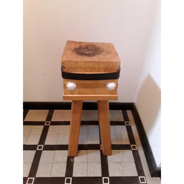 Vintage Chopping Board from Burgdorf-Blöcke, in Good conditions. Designed 1950 to 1959 This piece has an attribution mark,...