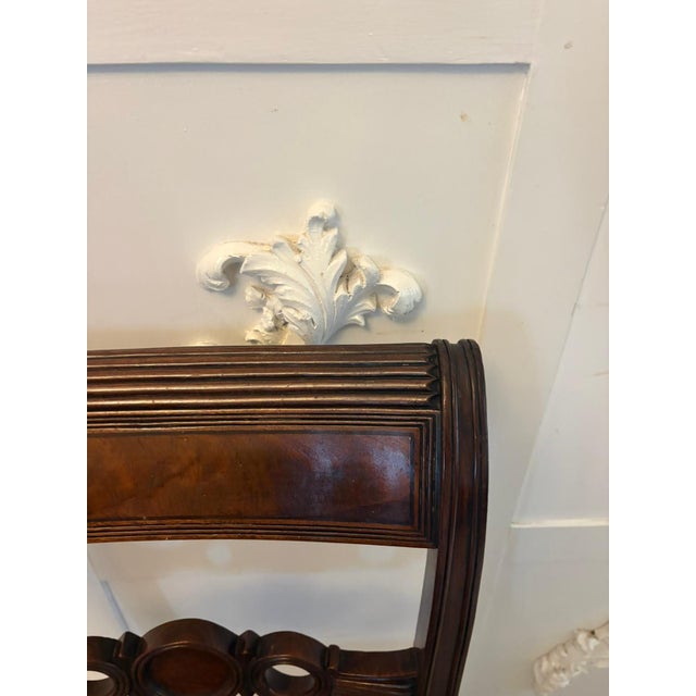 Goldenrod Antique Regency Mahogany Dining Chairs, 1815, Set of 4 For Sale - Image 8 of 16