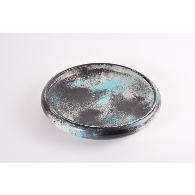 Large Mid-Century Danish Ceramic HAK Low Bowl from Kähler, 1930s For Sale - Image 17 of 17