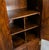 Brown Mid Century Modern Armoire Compact Cabinet Scene One Henredon Campaign Dark Wood For Sale - Image 8 of 12
