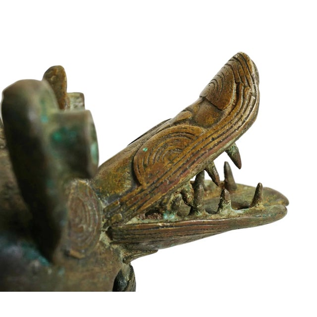 Antique African Senufo Headdress Topper For Sale - Image 11 of 13