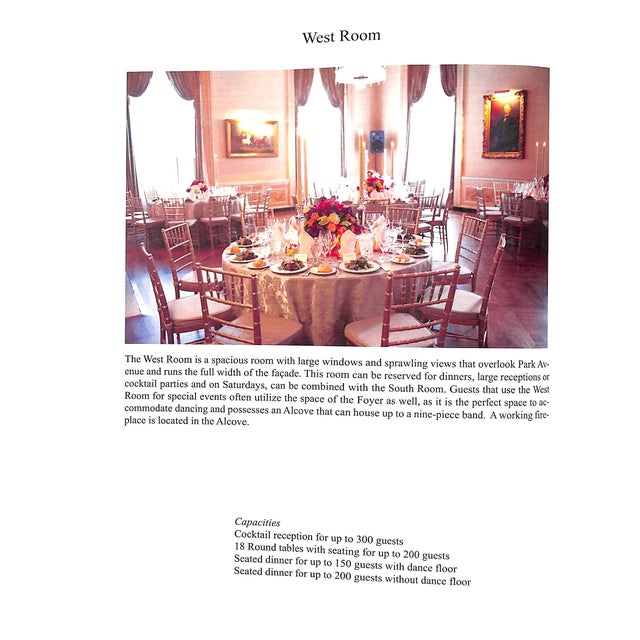Late 20th Century Union Club of the City of New York Event Prospectus For Sale - Image 5 of 17
