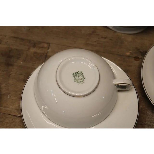 Ceramic Italian Tea Service Set by Guido Andlovitz for Laveno, 1940s, Set of 27 For Sale - Image 7 of 17