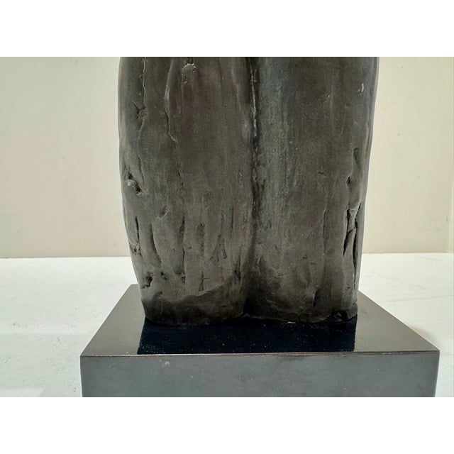 1960s Larry Mohr Bronze Praying Women Sculpture Signed From Artist Estate For Sale In Atlanta - Image 6 of 8