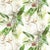 Zoffany Paradise Row Fabric in Evergreen - a Sample For Sale