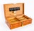 Mid-Century Italian Burr Walnut Humidor from Mastro de Paja, 1970s For Sale - Image 3 of 15