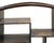 Large Size Chinese Dark Brown Fan Shape Display Curio Stand Easel For Sale - Image 9 of 12