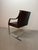 1960s Mid-Century Sled Dining Chairs in Leather by Rudolf Glatzel for Walter Knoll, Germany, 1960s, Set of 4 For Sale - Image 5 of 13