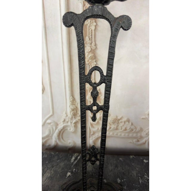 Metal French Art Deco Whippet Smoking Stand, Cast Iron, Circa 1925-1930 For Sale - Image 7 of 14