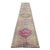 Mid 20th Century Extra Long Vintage Turkish Carpet Runner Pink Rug Runner For Sale