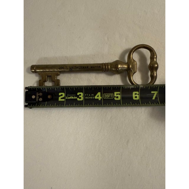 American 1960s Joe T. Smitherman Mayor of Selma Engraved Ceremonial Key / Civil Rights Era Political Memorabilia For Sale - Image 3 of 5