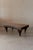 26-01 spruce side table by timothée musset unique dimensions: d 126 x w 68 x h 45 cm materials: spruce and burnt wood as a...