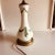 Shabby Chic Vintage French Style Hand Painted Table Lamp For Sale - Image 3 of 6