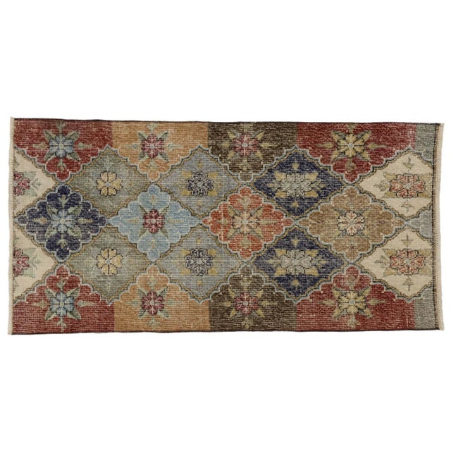 Textile Zeki Muren Vintage Turkish Sivas Rug - 02'09 X 05'07 For Sale - Image 7 of 7