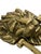 Antique English Brass Lion Head Door Knocker For Sale - Image 6 of 10