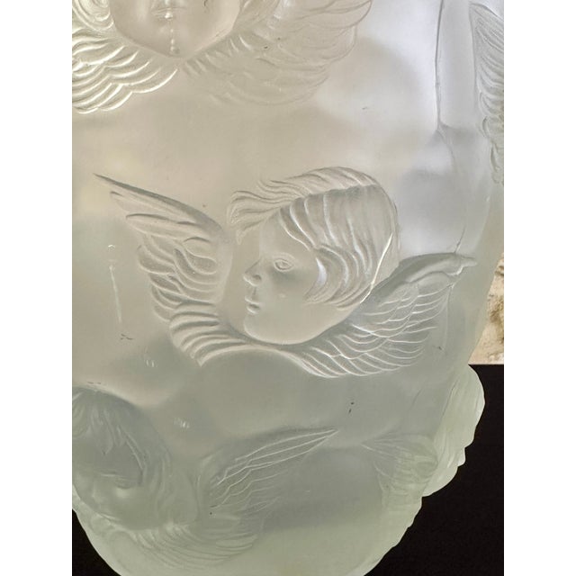 Art Deco Glass Vase, 1930s For Sale - Image 8 of 13