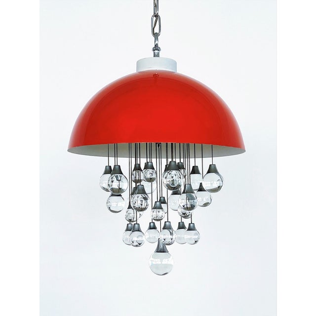 Space Age Jelly Fish Pendant Light, 1980s For Sale - Image 16 of 16