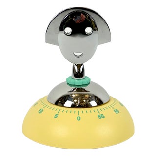 Vintage Kitchen Timer by Alessandro Mendini for Alessi, Italy, 1999 For Sale