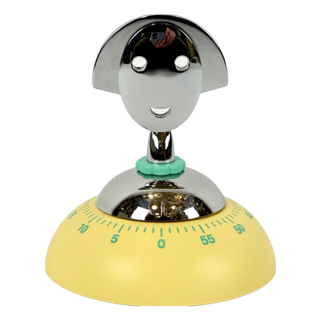 Vintage Kitchen Timer by Alessandro Mendini for Alessi, Italy, 1999 For Sale