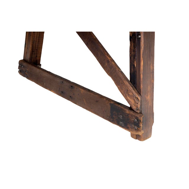 Mid 20th Century Artist's Oak Easel For Sale In Dallas - Image 6 of 10