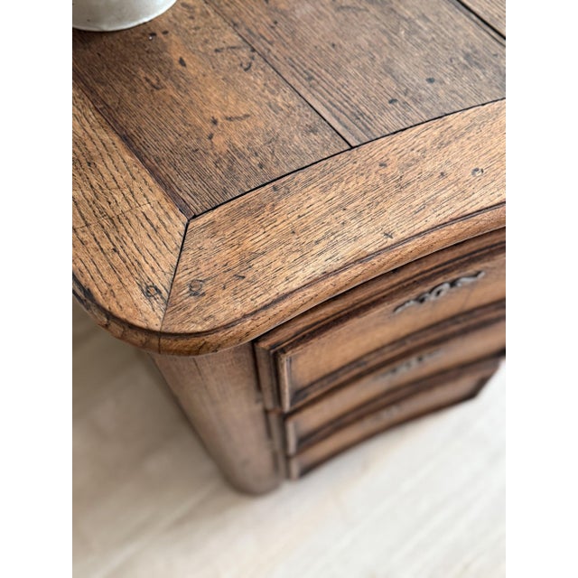 19th Century Rare 19th Century French Oak Mazarin Desk For Sale - Image 5 of 11