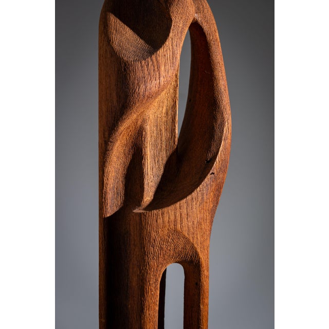Abstract Art Deco Figure, 1920s, Wood For Sale - Image 12 of 18