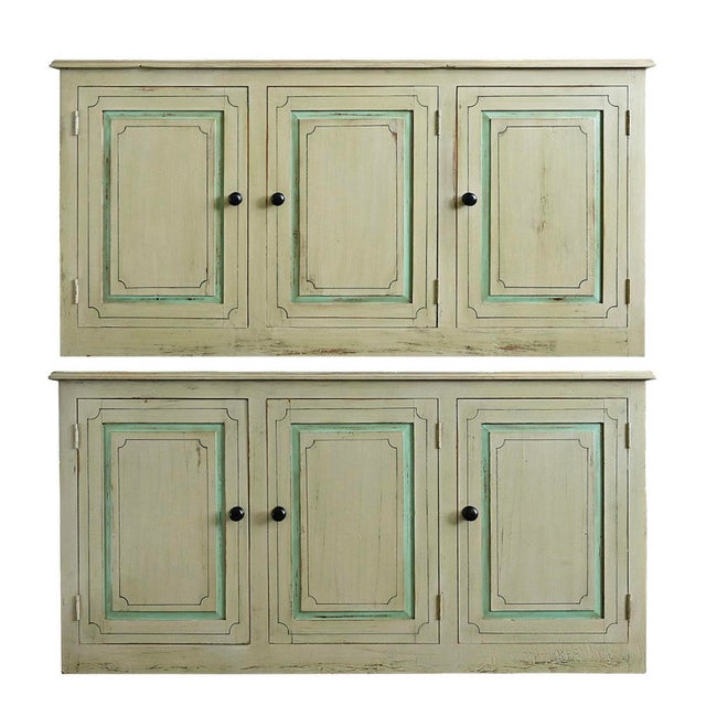 English Pair of 20th Century Painted Sideboards For Sale - Image 15 of 18