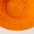Early 20th Century Sisal Handwoven Basket Orange Eswatini 6Inch For Sale - Image 4 of 7