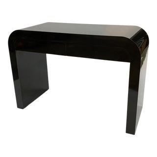 1990s Modern Back Laminate Console For Sale