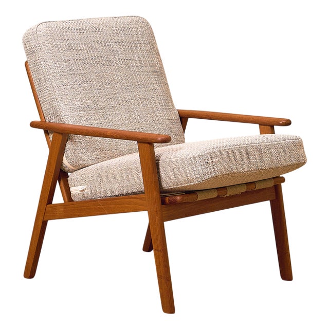 Danish Lounge Chair in Teak, 1950 For Sale