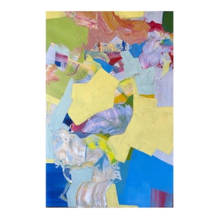 “Come on Look Sharp” Contemporary Abstract Painting by Brenna Giessen For Sale