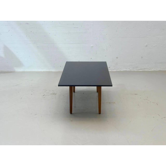 Modern Modern Dining Table in Black Ash with Wooden Frame, 1960s For Sale - Image 3 of 15
