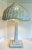 Vintage Woven Wicker Rattan Table Lamp For Sale - Image 11 of 13