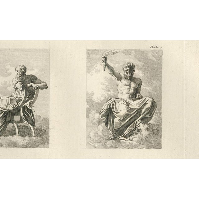 Paper Louis-Pierre Baltard, Primaticcio Allegorical Figures, 1803, Engraving For Sale - Image 7 of 9
