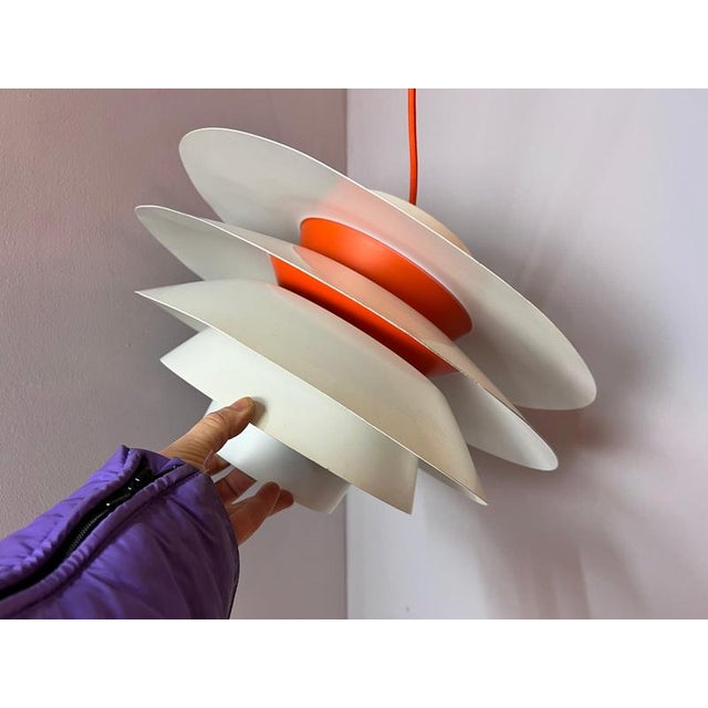 Svend Middelboe Verona Pendant Lamp by Svend Middelboe for Nordisk Solar For Sale - Image 4 of 11