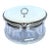 Antique Gorham Sterling Silver & Cut Glass Dresser Jar, Circa 1910 For Sale