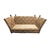 90" English Knole Style Four Seat Sofa Upholstery Project For Sale In San Francisco - Image 6 of 12