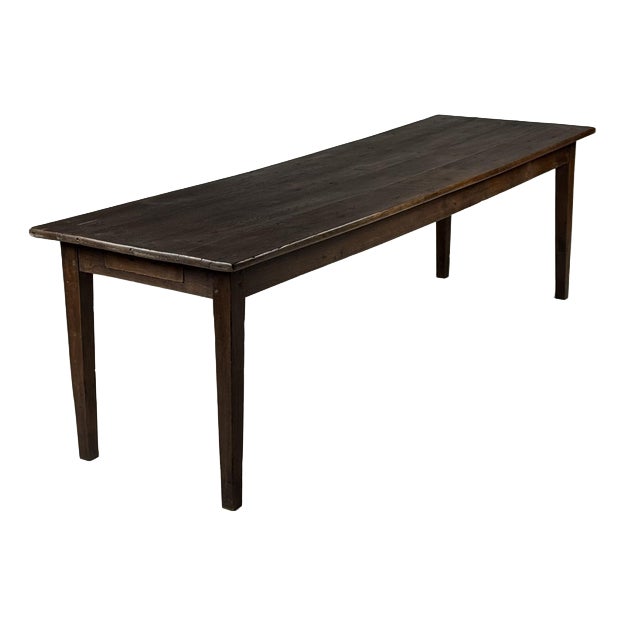 French Oak Dining Table, 19th Century For Sale