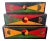 Set of Three Korean Stackable Sewing Box Covered in Hanji Paper For Sale