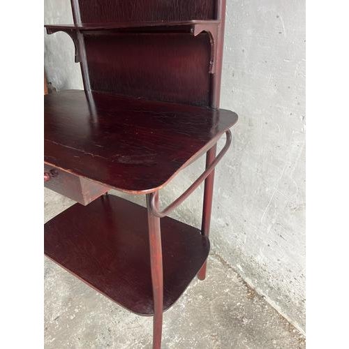 Vintage Art Deco Vanity Table with Mirror, 1930s For Sale - Image 3 of 8