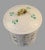 Belleek Pottery Ltd. Vintage Belleek Lidded Jar "Shamrock" Green Mark For Sale - Image 4 of 7