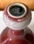 Tall Antique Chinese Langyao Red Porcelain Vase Qing Qianlong Mark For Sale - Image 4 of 18