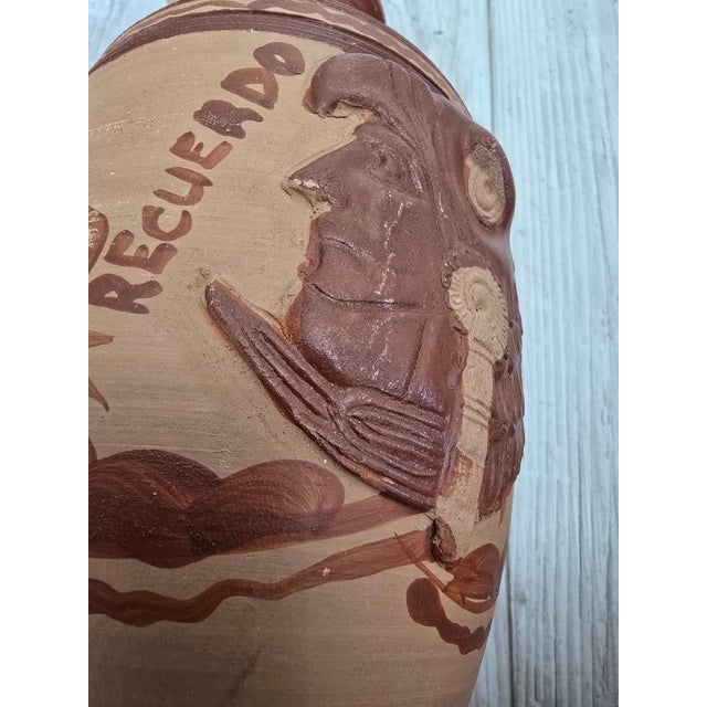 Bring a beautifully preserved piece of Mexican artisan history to your tabletop or curated shelving with this vintage...