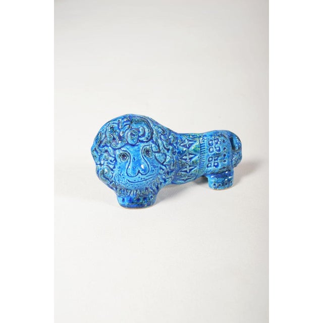 Bitossi Lion by Aldo Londi for Flavia, 1970s For Sale - Image 3 of 9