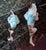 Vintage Filip Ravert Mixed Media Art Glass & Copper Koi Fish Sculptures - A Pair (Jg) For Sale - Image 4 of 9