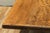 Antique American Oak & Cherry Trestle Dining Table, c.1930s | Rustic Farmhouse Kitchen Table With Solid Wood Construction For Sale - Image 13 of 18