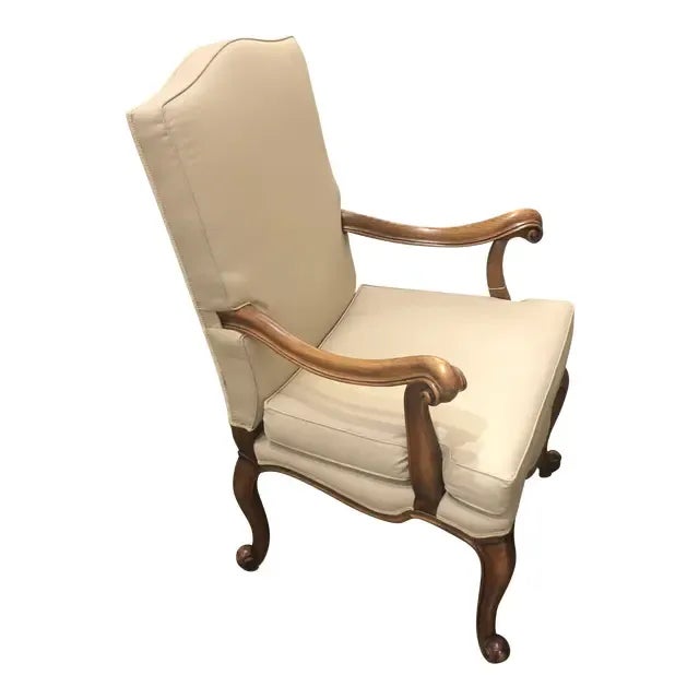 1990s Vintage Italian Chair with Carved Legs For Sale - Image 13 of 13